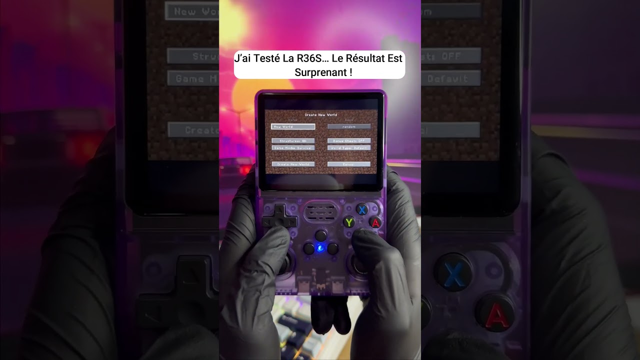 Test de la R36S : Résultat Surprenant ! 🎮