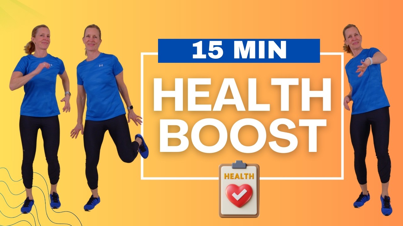 15-Min Beginner Workout for Blood Sugar & Pressure 💪