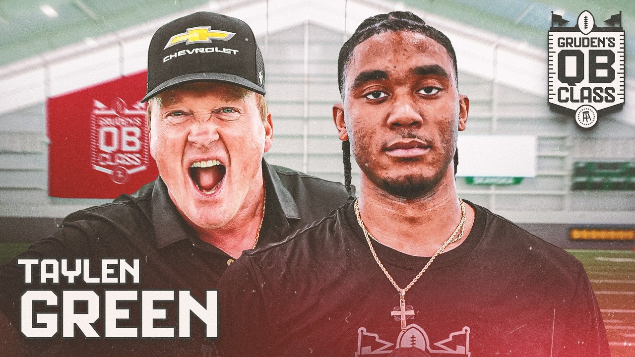Browns QB Taylen Green | Gruden's QB Class