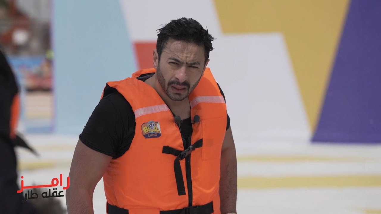 حمادة هلال يتفاعل مع رامز جلال في رامز عقله طار 🎬