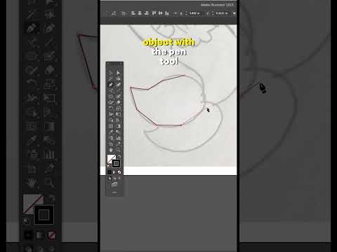 Game Changing illustrator pen tool #illustratortutorial #illustratortips #adobe #brandedapparel