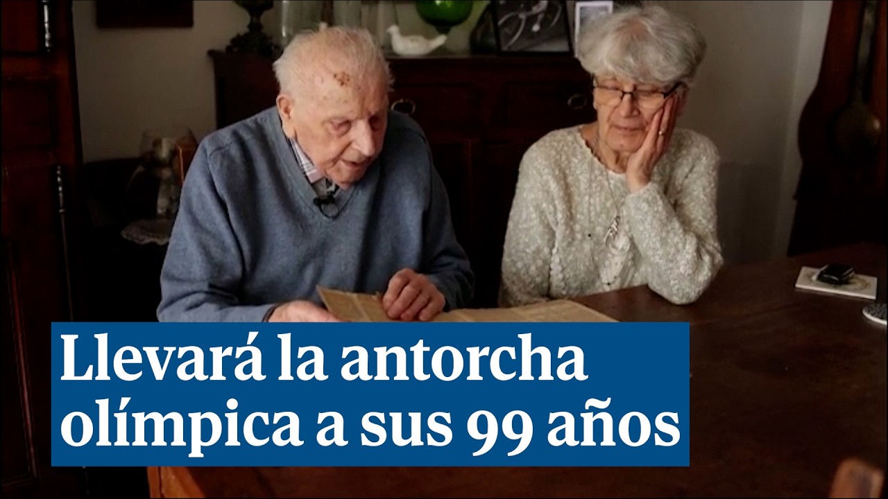 ¡Increíble! Charles Coste, el atleta olímpico más veterano a los 99 años, llevará la antorcha en París 🏅