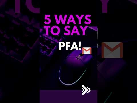 5 Ways to say "Please find attached..." #trending #viral #email #viralvideo #shortsvideo