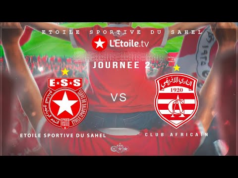 🔴 مباراة الجولة 2✅البطولة التونسية لكرة القدم  #النجم_الرياضي_الساحلي 🆚 النادي الافريقي