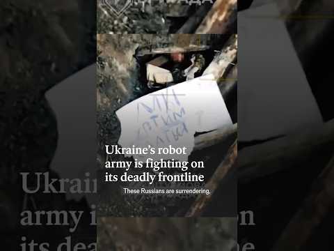 Ukraine’s robot army is fighting on its deadly frontline