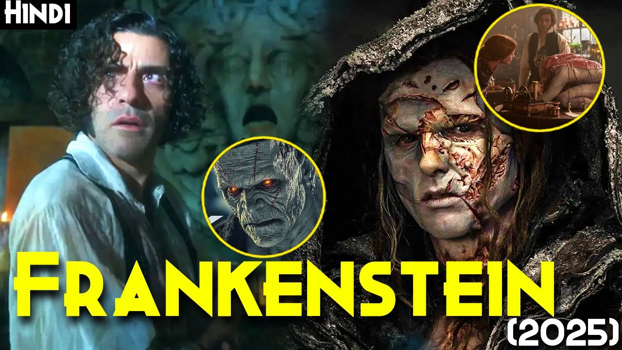 Frankenstein (2025) Explained In Hindi - Best Horror Movie By Guillermo del Toro | Netflix 2025