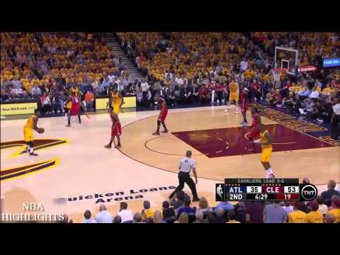 LeBron James 23 Points Highlights | Hawks vs Cavaliers | Game 4 | May 26, 2015 | NBA Playoffs