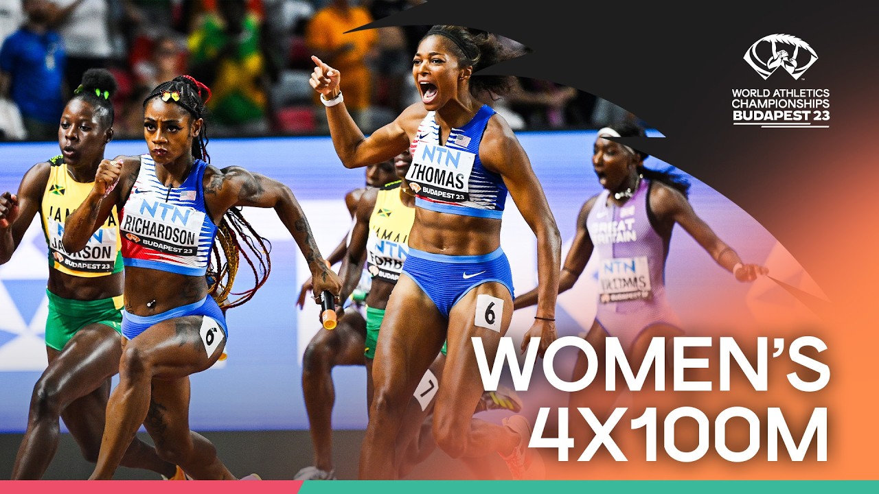 Women's 4x100m Relay Final | Budapest 2023 🏃♀️