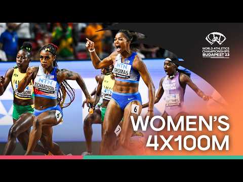 Women's 4x100m Relay Final | World Athletics Championships Budapest 2023