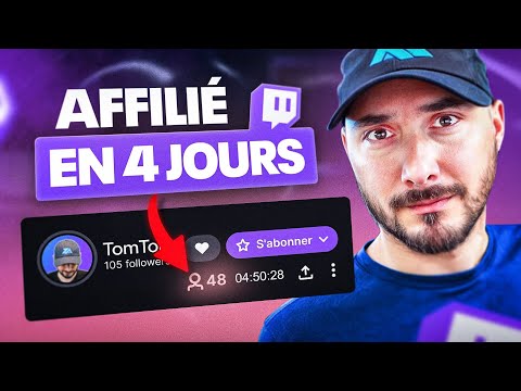 Gagner des Followers Twitch et Devenir Affilié Rapidement