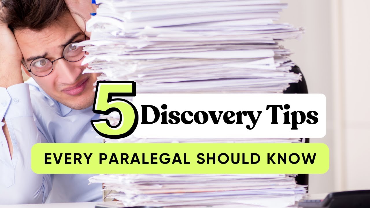 5 Discovery Tips Every Paralegal Must Know 🧩