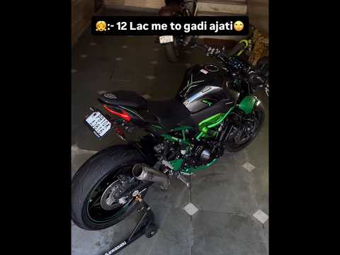 kawasaki z900 2025 model full system exhaust sound arrow #biker #rider #trending #motovlog #z900