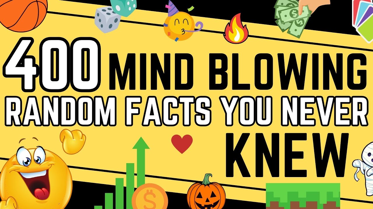 400 Fascinating Random Facts You Never Knew 🤯