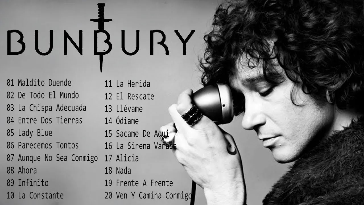 20 Canciones Icónicas de Rock en Español con Bunbury