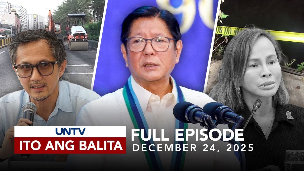 UNTV: Balita | Dec 24, 2025 - EDSA Rehab & Divisoria Sales