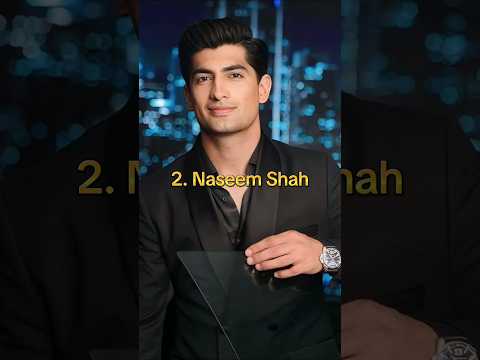 Top 10 Most Handsome Cricketers in Pakistan 2025 | #cricket #pakistan #shorts #handsome