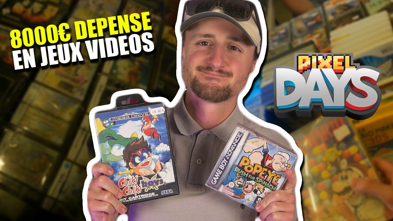 Dépenser 8 000 € à Pixel Days 2025 🎮
