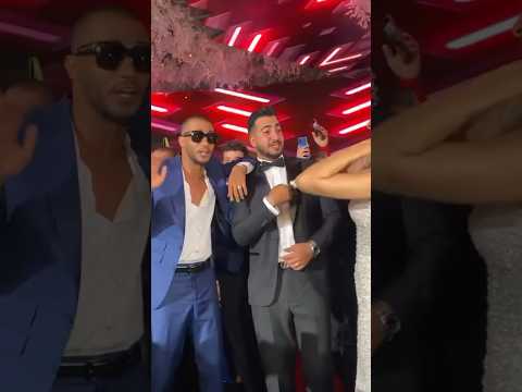 Mohamed ramdan ya habibi محمد رمضان يا حبييي #عصام_السقا من فرح ابنة خالد صلاح #tv #trending #music