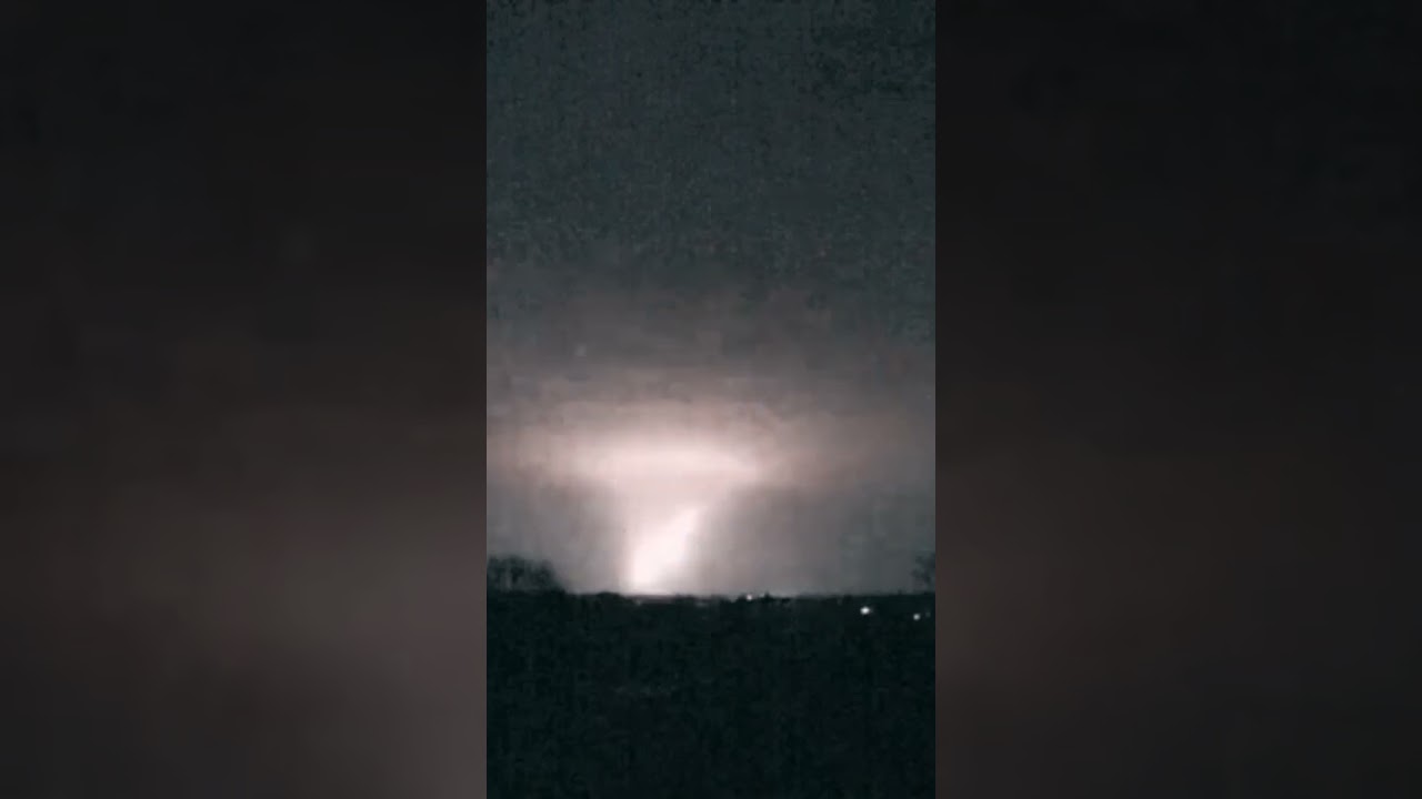 Новые кадры работы ракеты «Орешник» по Днепропетровску 🚀