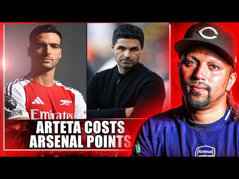 Arsenal 1 - 1 Man City - Arteta Costs Arsenal 2 Points - Curtis Fancam