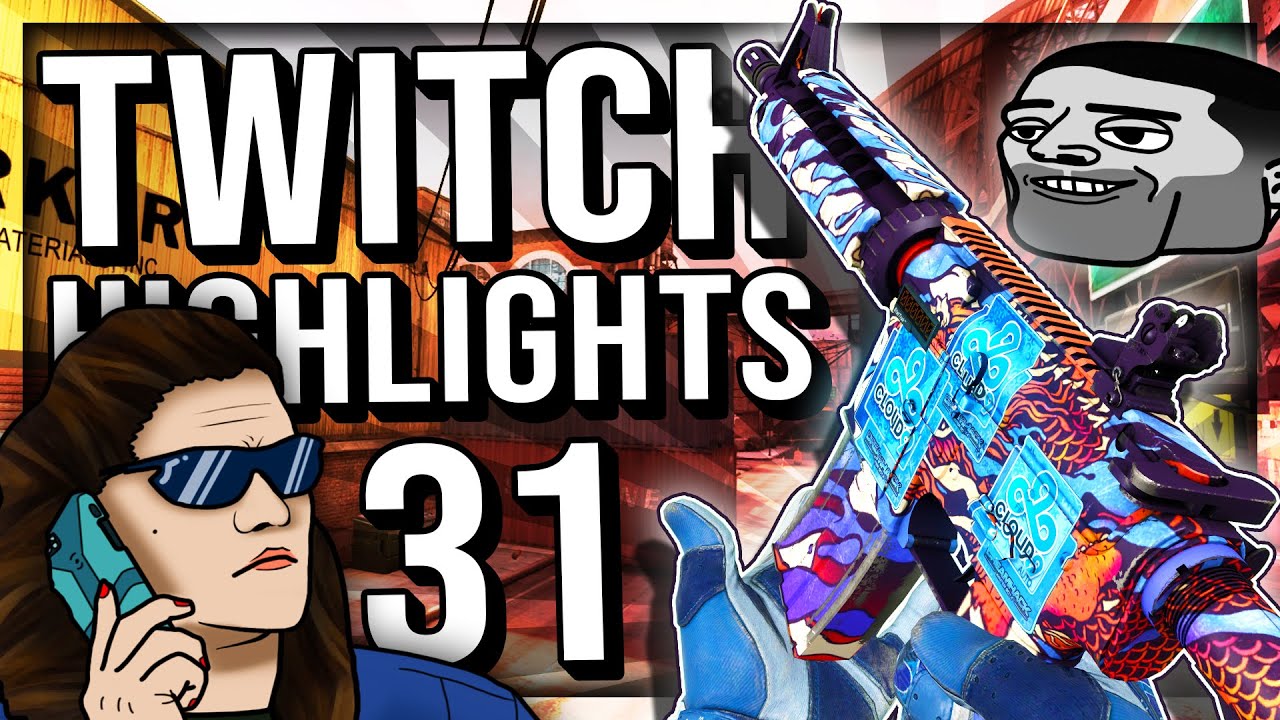 Twitch Highlights 31 - GIGACHAD CSGO Moments 🎮