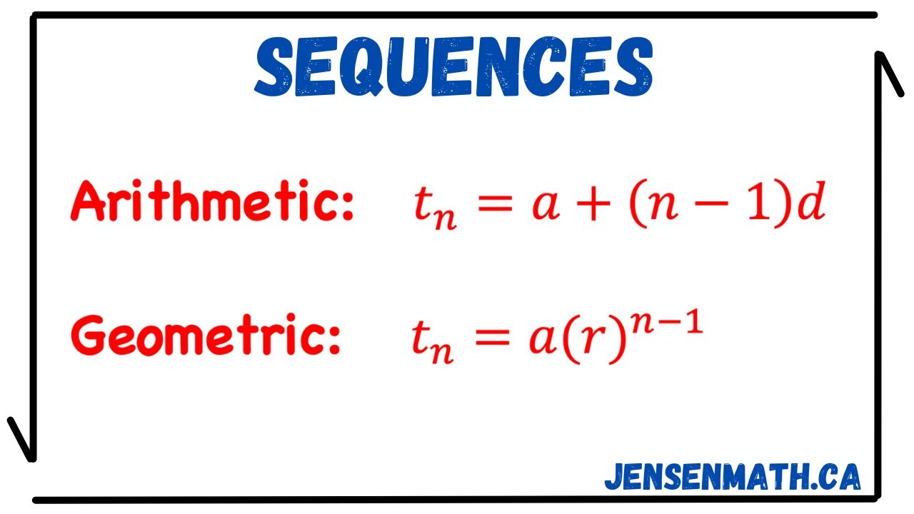 Master Arithmetic & Geometric Sequences: Full Lesson for Math 11 📚