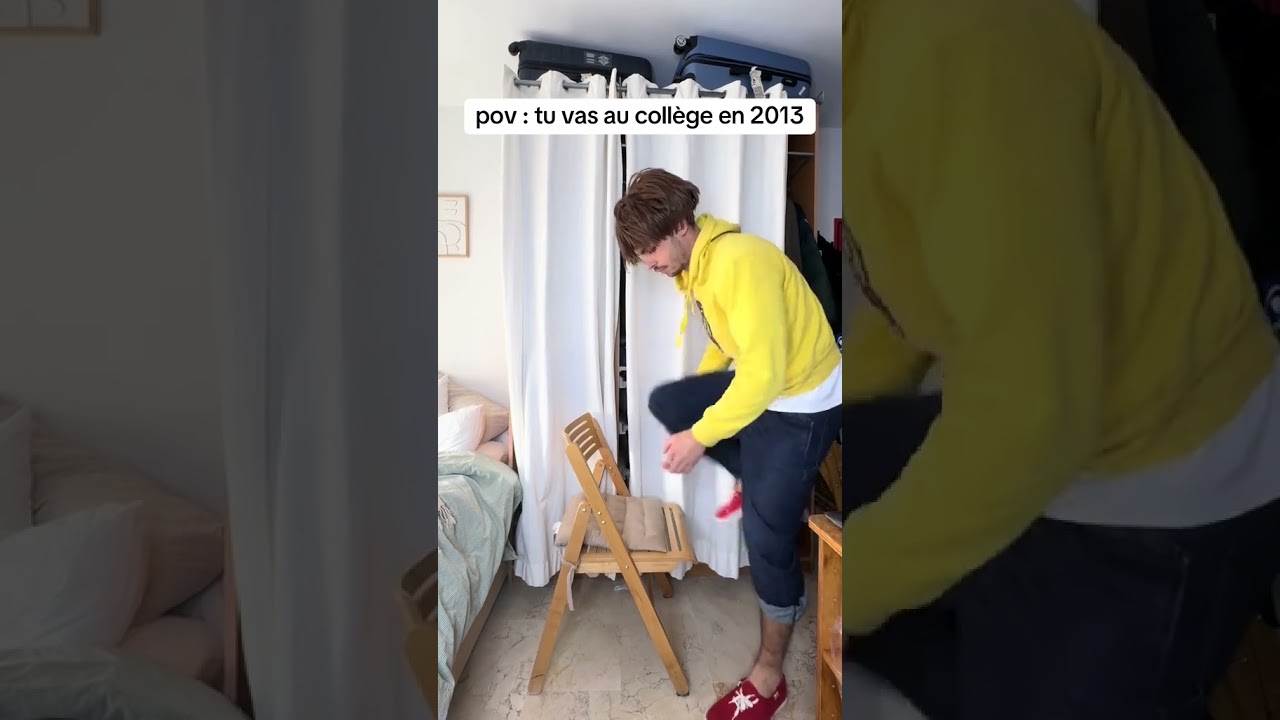 POV : Tu vas au collège en 2013