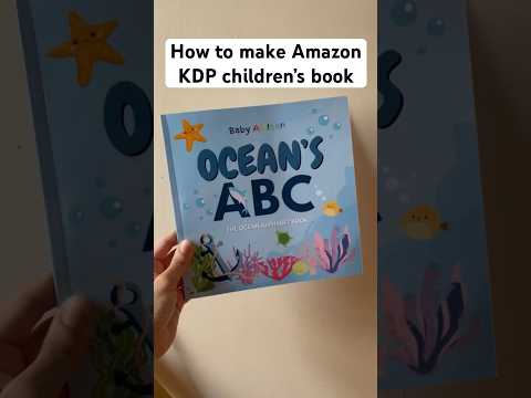 Easy children’s book using CANVA📖🌟 #amazon #amazonkdp #children #childrensbooks #howto #babyshorts