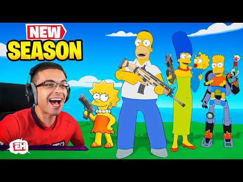 Early Access to The Simpsons Season in Fortnite!