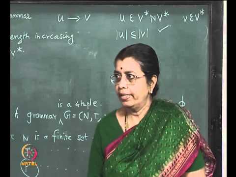 Mod-01 Lec-01 GRAMMARS AND NATURAL LANGUAGE PROCESSING