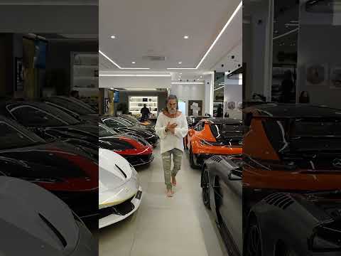 Zeus at VIP Motors the biggest luxury car showroom in the world