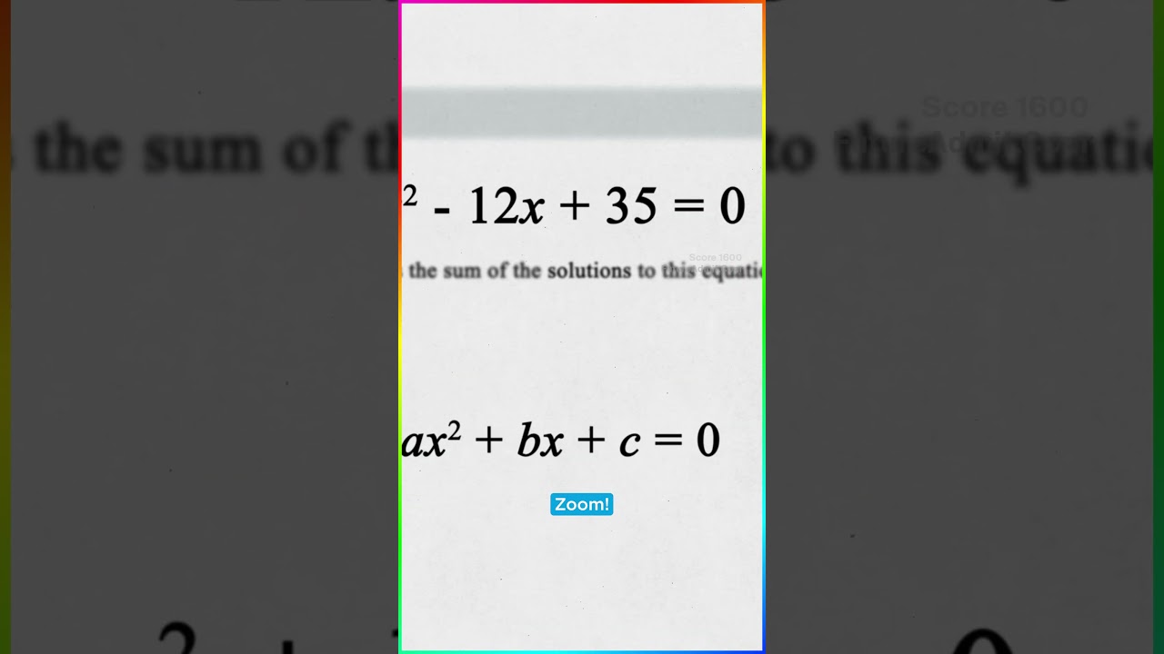 The Hidden Quadratic Shortcut for the SAT