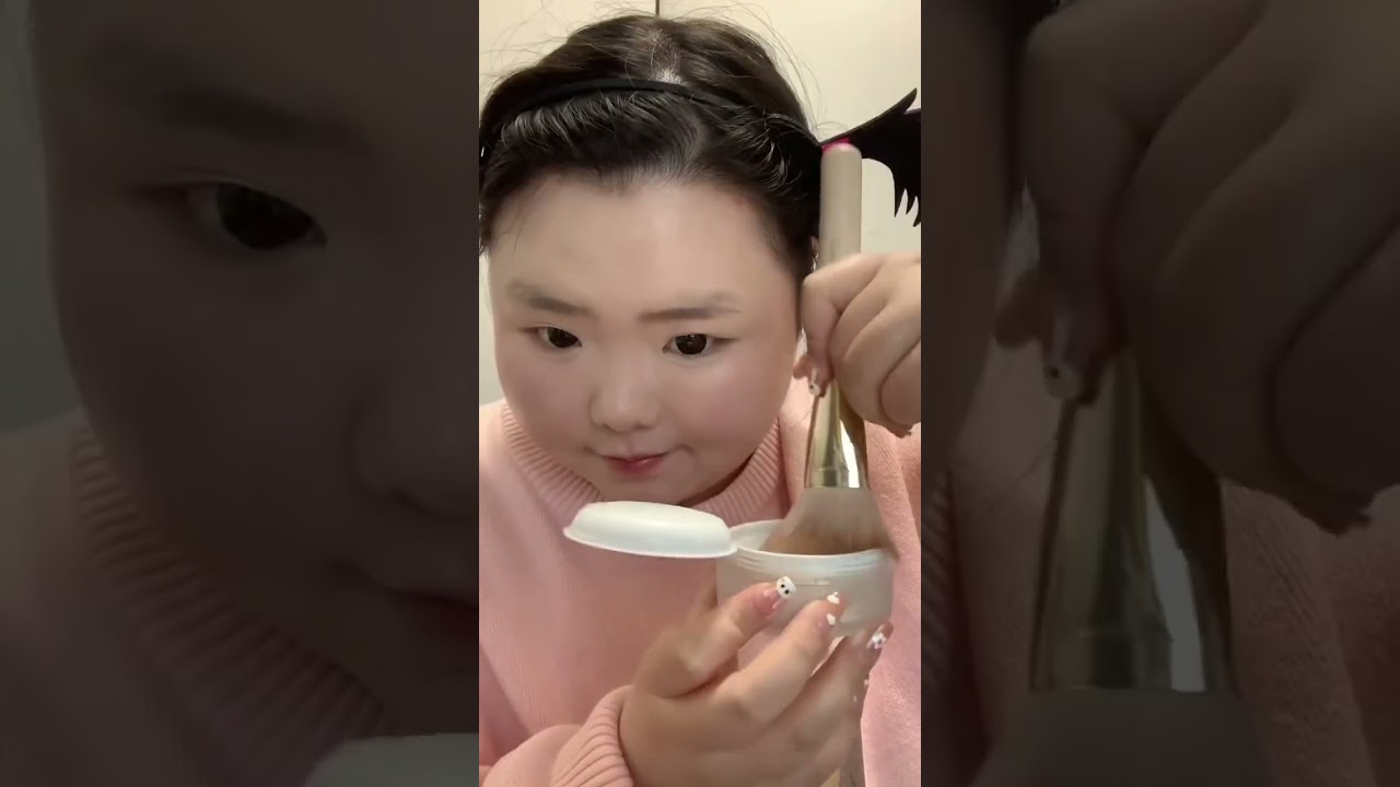 귀여운 아기 토끼 메이크업 ✨ #shorts