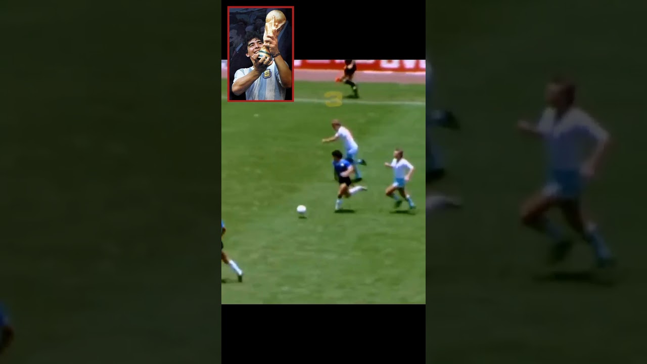 Maradona's Most Iconic Goal Ever ⚽