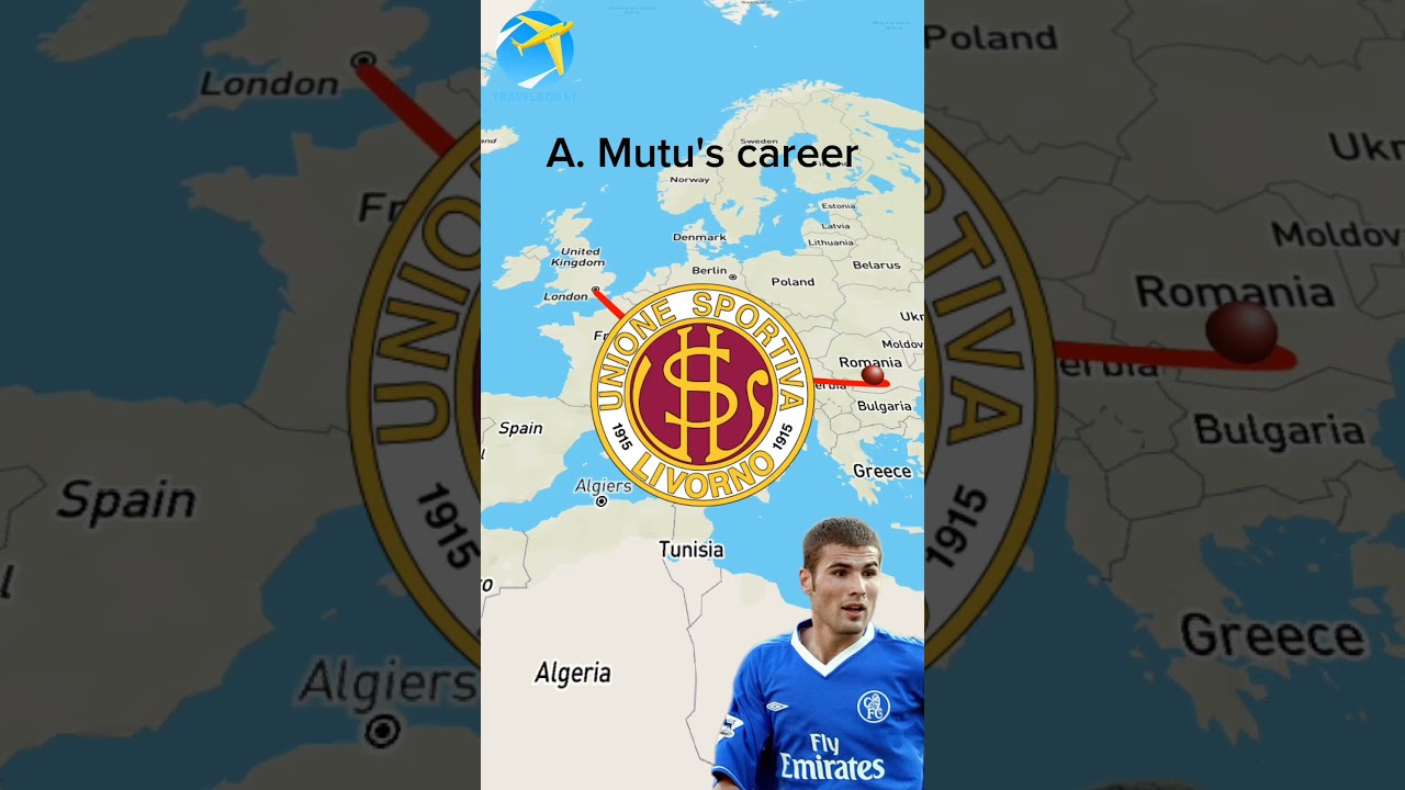 Adrian Mutu's Football Career 🇷🇴