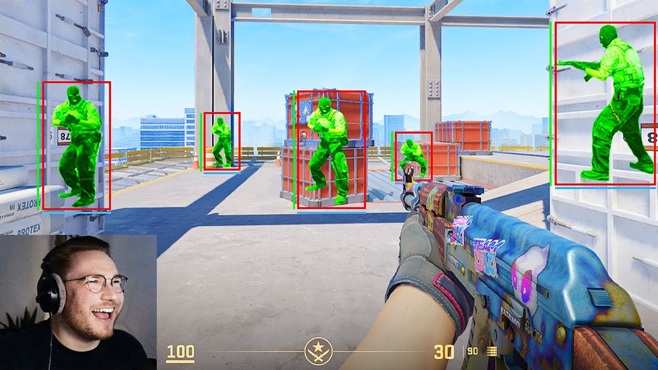can 5 CS2 noobs beat 1 cheater… (1v5)