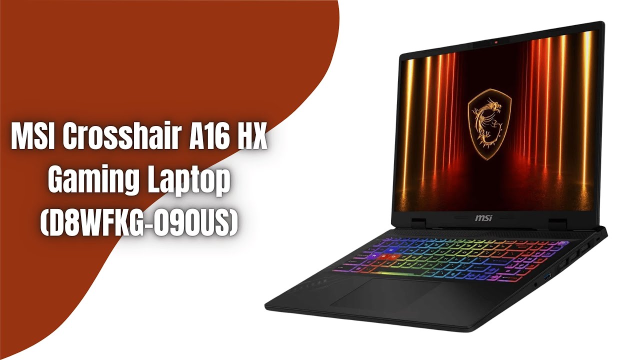 MSI Crosshair A16 HX: Ryzen 9 & RTX 5060 Gaming Beast