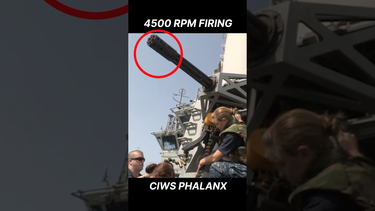 This is not a mini gun mounted on naval ship!