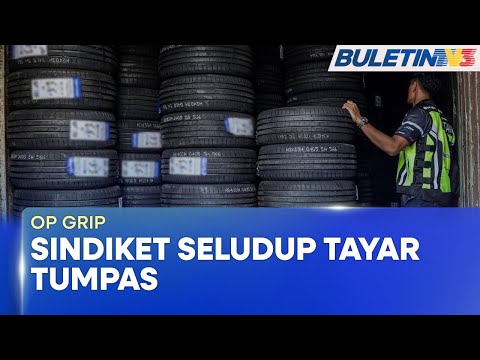 OP GRIP | SPRM Gempur Syarikat Seludup Tayar, Beku Akaun Berjumlah RM70 Juta (BU)