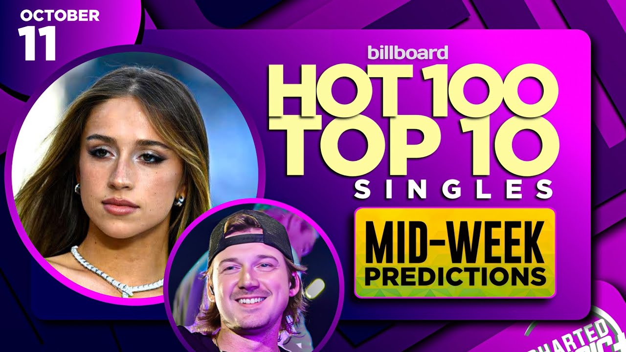 Mid-Week Billboard Hot 100 Top 10 Predictions for October 11, 2025 🎶