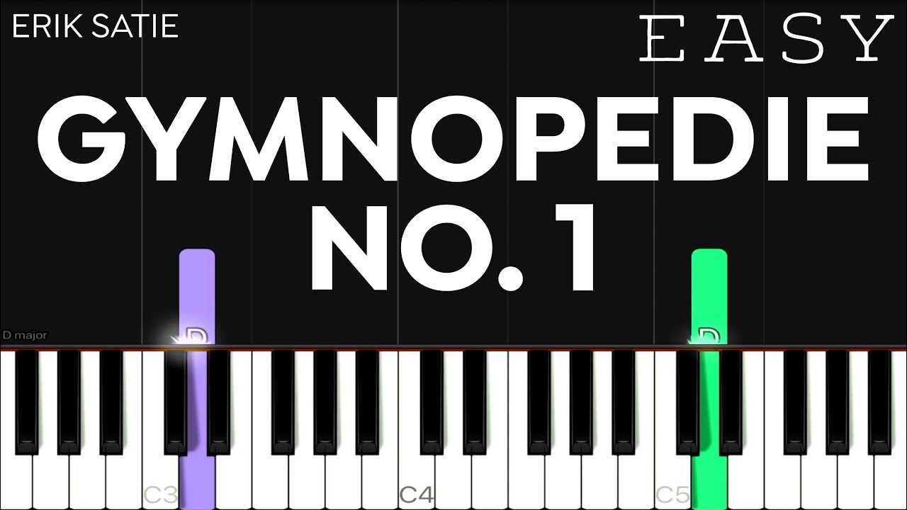 Erik Satie - Gymnopedie No.1 | Easy Piano Tutorial 🎹