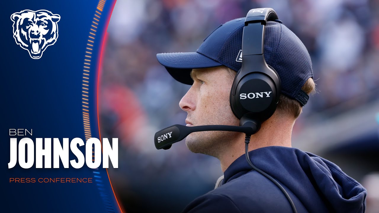 Ben Johnson Reacts to Bears' Win Over Saints 🏈