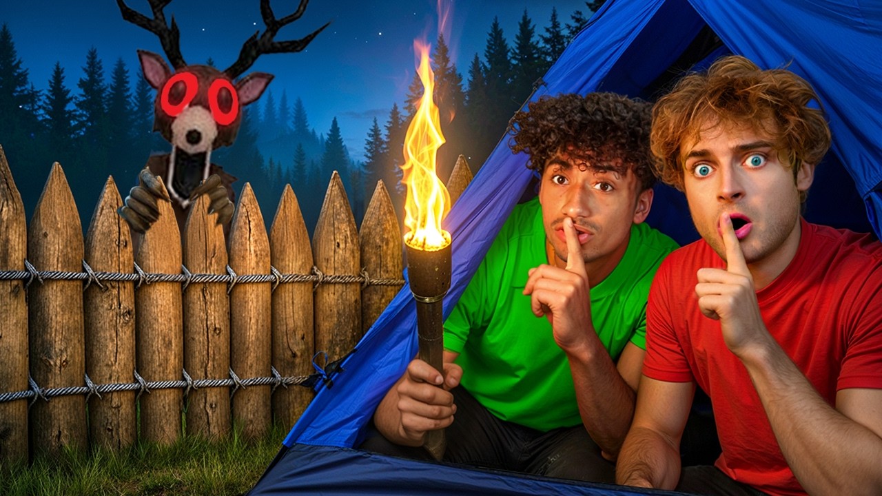 Real-Life Adventure: Surviving 99 Nights in the Forest! 🌲