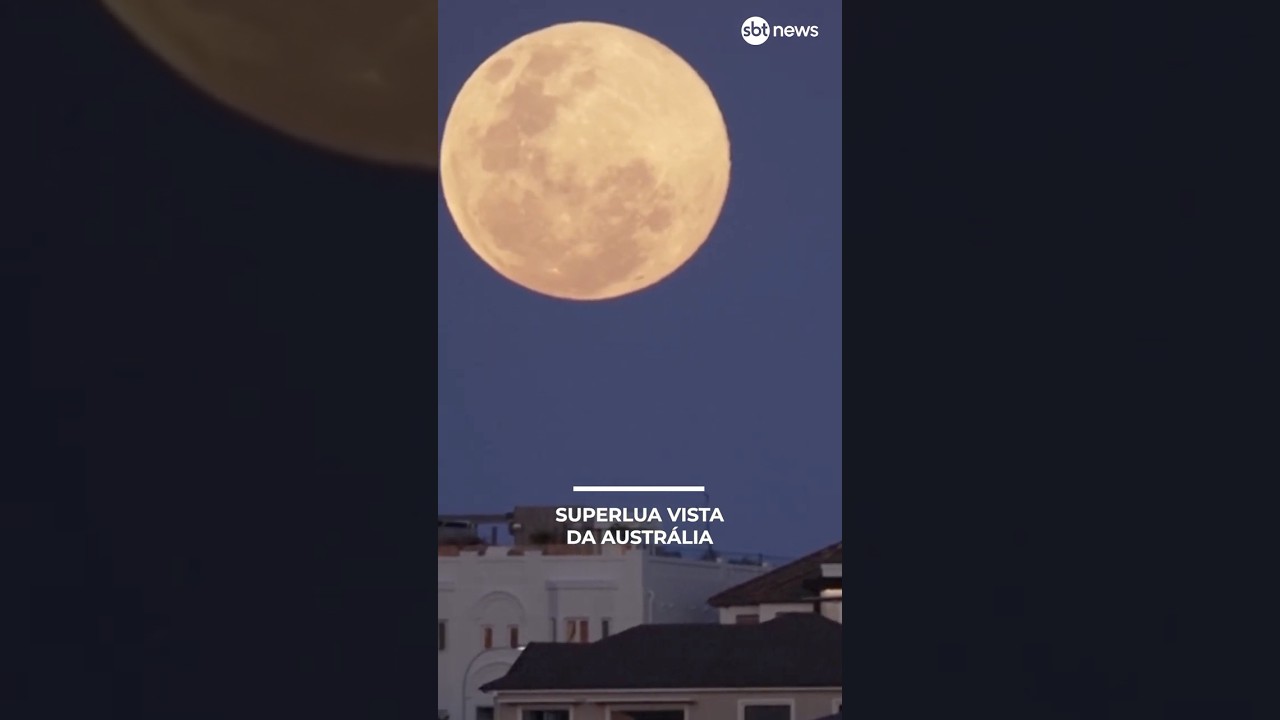 Penúltima superlua de 2025 será visível nesta quarta-feira em todo o Brasil