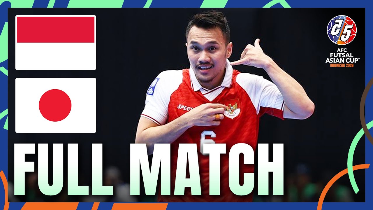Indonesia vs Japan | AFC Futsal Asian Cup™ 2026 Semi-Finals