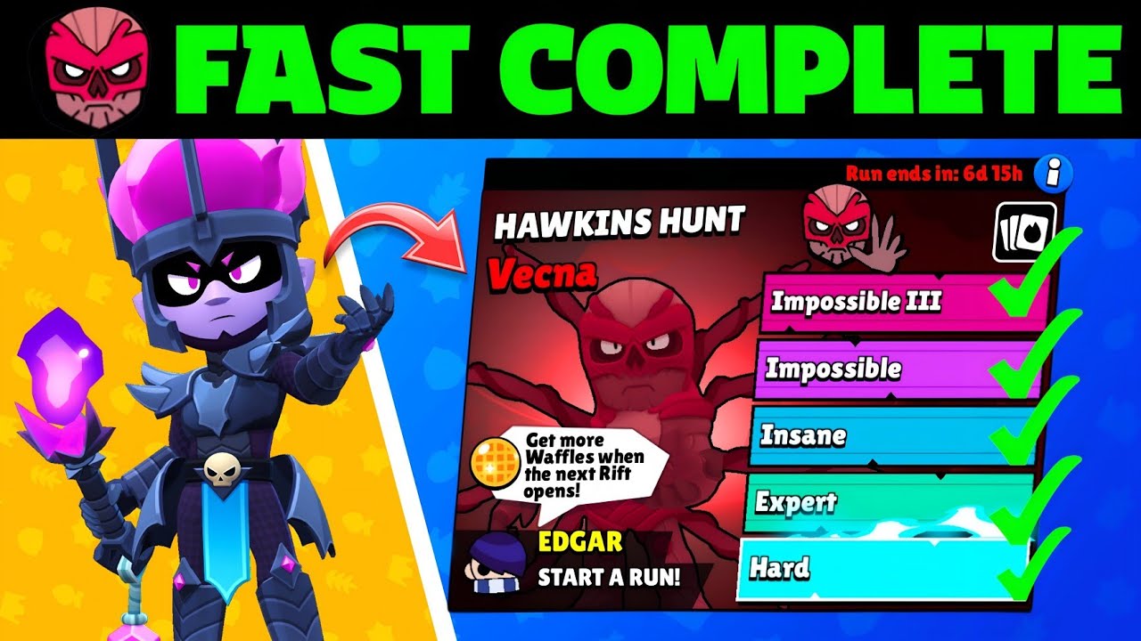 Master Every Stage Against VECNA in Brawl Stars' Hawkins Event! 💥