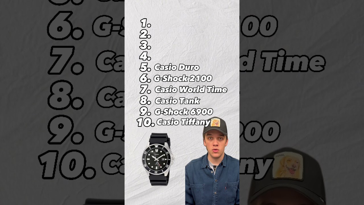 Top 10 Casio Watches ⌚️