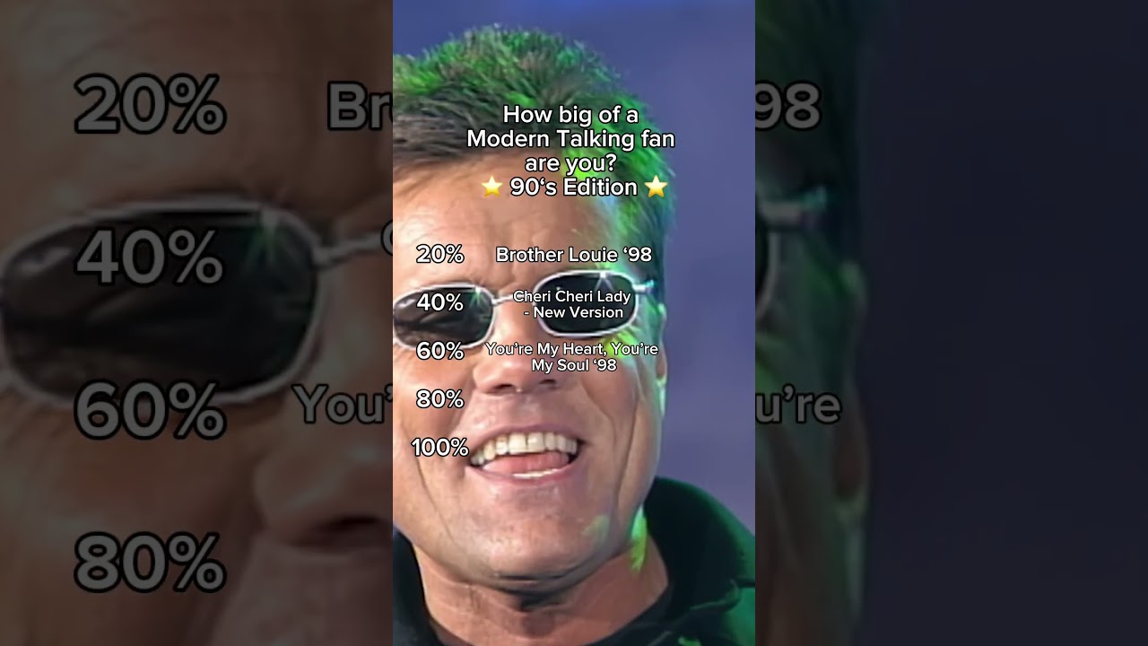 Modern Talking 90's Edition ⭐💿