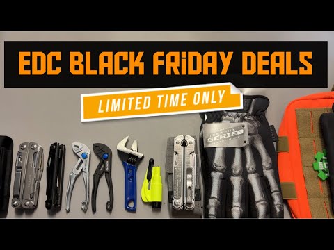 Black Friday EDC Tool & Pouch Deals 🛠️