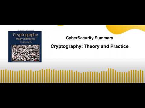 Cryptography: Theory and Practice